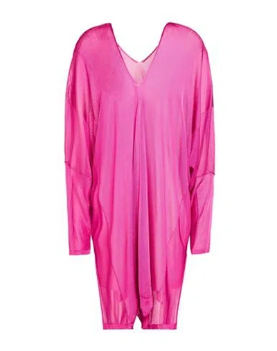 Liviana Conti Woman Sweater Fuchsia Size 8 Viscose In Pink