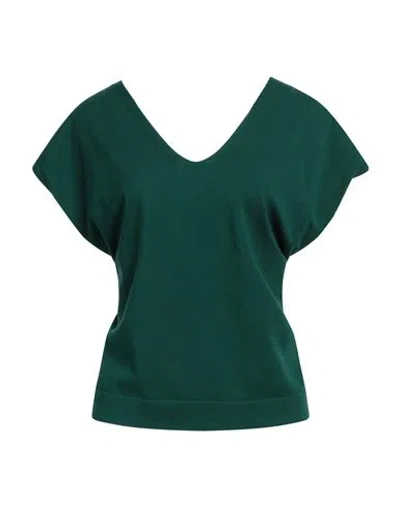 Liviana Conti Woman Sweater Green Size 4 Viscose, Polyester