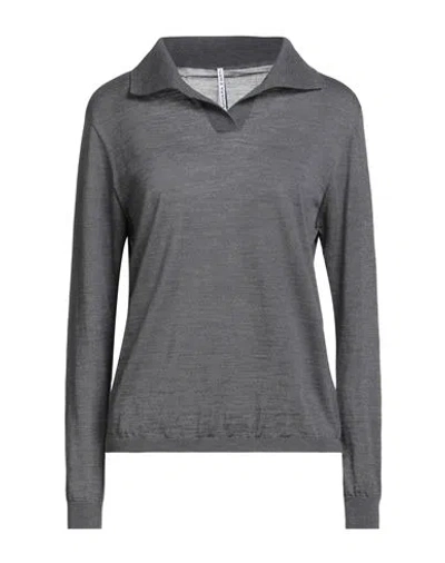 Liviana Conti Woman Sweater Grey Size Xs Virgin Wool In Gray
