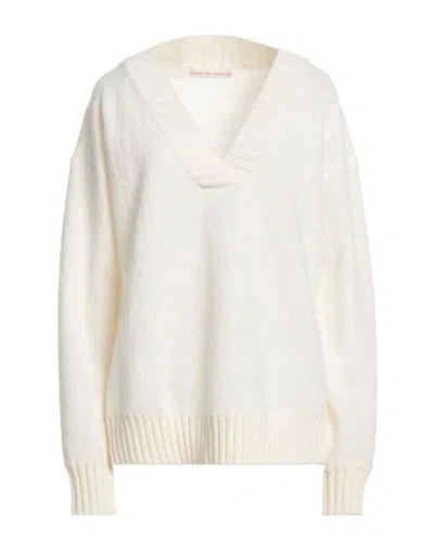 Liviana Conti Woman Sweater Ivory Size 10 Wool, Polyamide, Polyester In White
