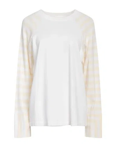 Liviana Conti Woman Sweater Ivory Size 6 Viscose, Polyamide In White
