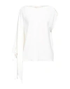 Liviana Conti Woman Sweater Ivory Size 12 Viscose, Polyamide In White