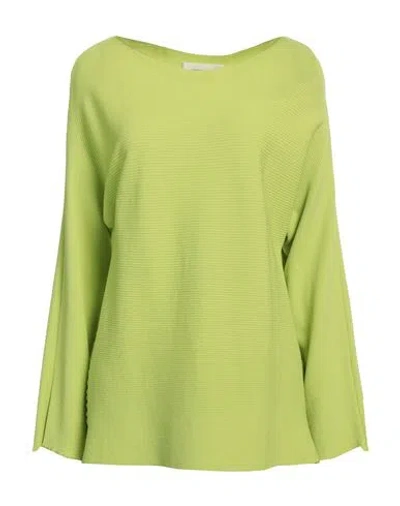 Liviana Conti Woman Sweater Lime Green Size L Viscose, Polyamide
