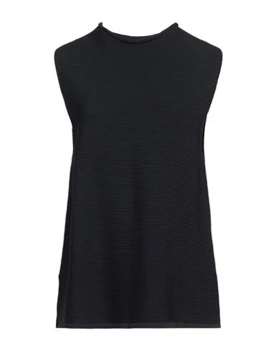Liviana Conti Woman Sweater Midnight Blue Size 8 Viscose, Polyamide In Blue