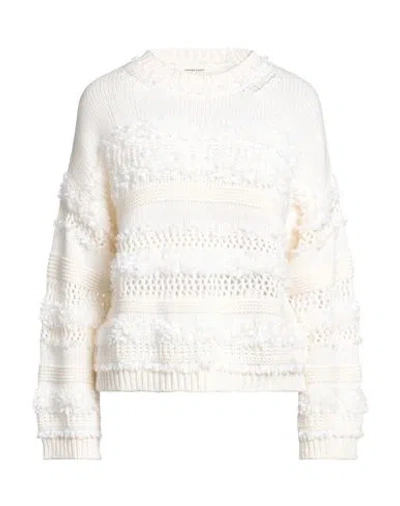 Liviana Conti Woman Sweater Off White Size 10 Wool, Polyamide, Cashmere, Acrylic