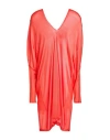 Liviana Conti Woman Sweater Tomato Red Size 10 Viscose
