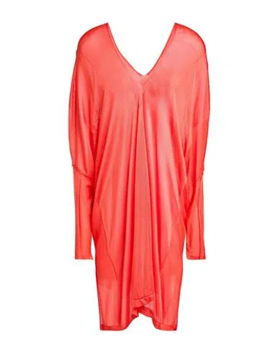 Liviana Conti Woman Sweater Tomato Red Size 10 Viscose