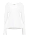 Liviana Conti Woman Sweater White Size 6 Viscose, Polyamide
