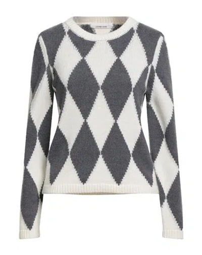Liviana Conti Woman Sweater White Size 8 Cashmere, Polyamide, Virgin Wool