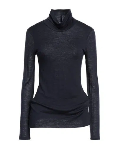 Liviana Conti Woman T-shirt Midnight Blue Size M Wool, Polyamide