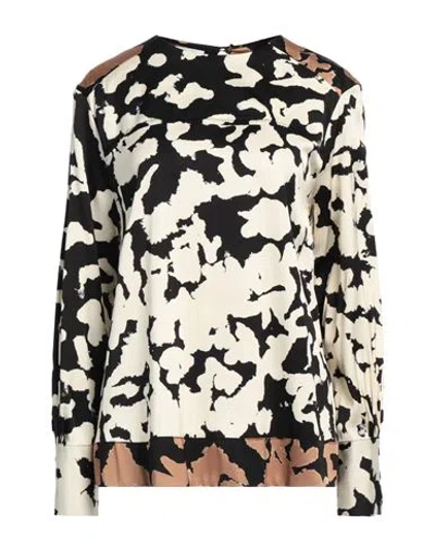 Liviana Conti Woman Top Black Size 4 Viscose, Elastane