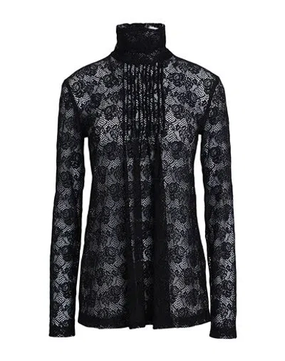 Liviana Conti Woman Top Black Size 6 Polyamide, Lyocell