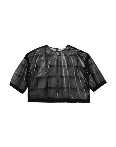 Liviana Conti Woman Top Black Size M Virgin Wool, Polyester