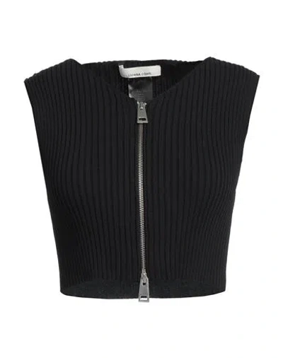 Liviana Conti Woman Top Black Size M Viscose, Polyamide