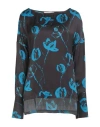 Liviana Conti Woman Top Dark Brown Size 8 Viscose In Multi