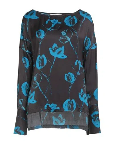 Liviana Conti Woman Top Dark Brown Size 8 Viscose In Multi