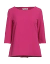 Liviana Conti Woman Top Fuchsia Size 12 Polyester, Viscose, Elastane In Pink