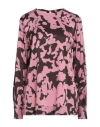 Liviana Conti Woman Top Pink Size 10 Viscose, Elastane In Multi