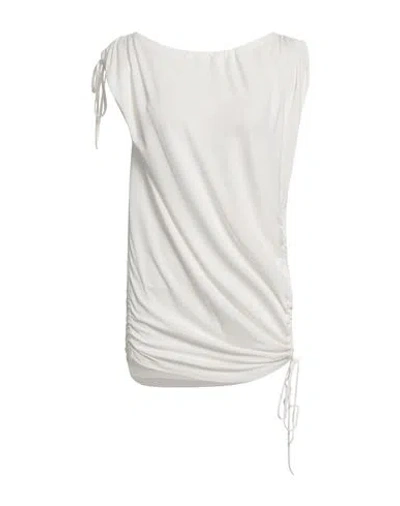 Liviana Conti Woman Top White Size 6 Viscose