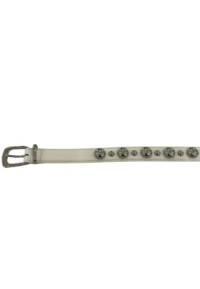 Liviana Conti Women's Belt  With Studs In Green