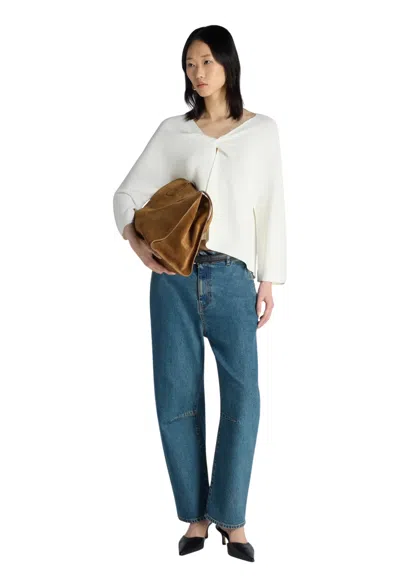 Liviana Conti Women's Jeans  Balloon In Blue