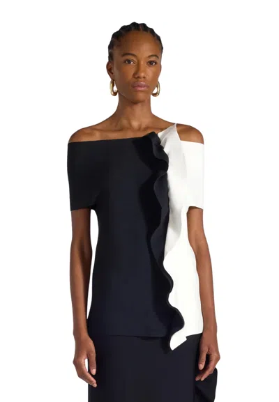 Liviana Conti Women's Knit  White Rouge In Black