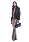 Liviana Conti Women's Remie Skirt  Satein In Gold