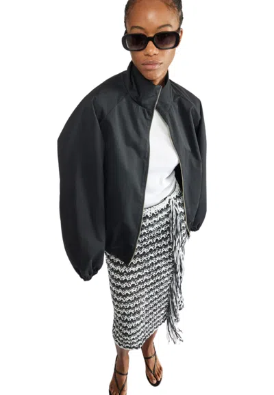 Liviana Conti Women's Skirt  Frange In Black