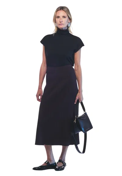 Liviana Conti Women's Slim Skirt  ♪ In Black