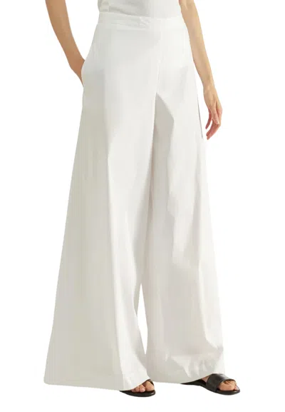 Liviana Conti Women's Trousers  A Palace In White