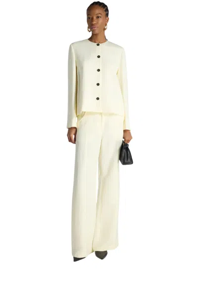 Liviana Conti Women's Trousers  To The Palace In White