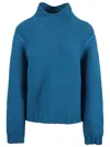 LIVIANA CONTI LIVIANA CONTI WOOL BLEND HIGH NECK JUMPER