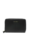 Liviana Conti Zip  Wallet In Black