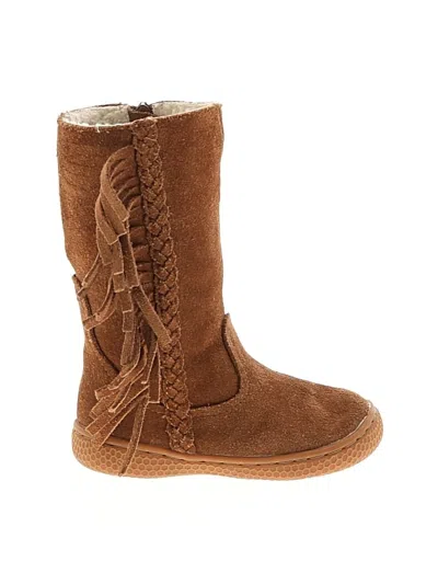 Pre-owned Livie & Luca Kids' Boots In Brown