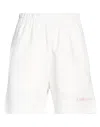 Livincool Woman Shorts & Bermuda Shorts White Size S Cotton
