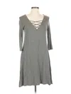 Living Doll Casual Dress In Gray
