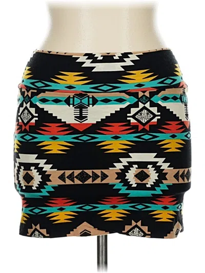 Pre-owned Living Doll Casual Skirt In White