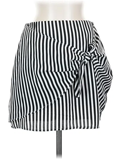 Pre-owned Living Doll Casual Skirt In White