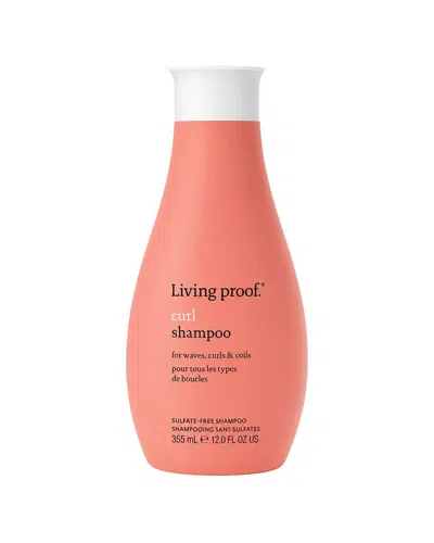 Living Proof 12oz Curl Shampoo In Transparent
