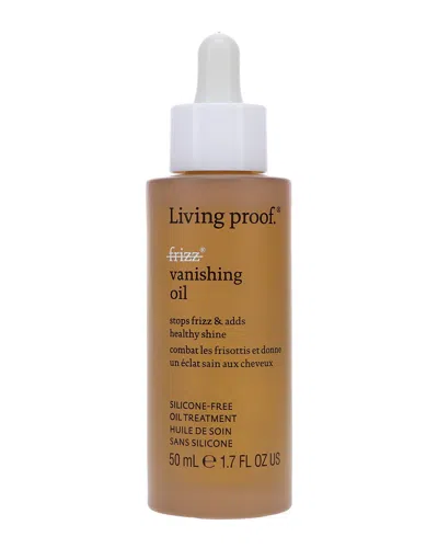 Living Proof 1.7oz No Frizz Vanishing Oil In Transparent