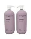 Living Proof 24oz Restore Shampoo 2-pack In Transparent