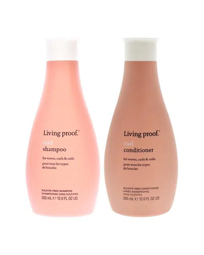 Living Proof 2pc Curl Conditioner & Shampoo Set
