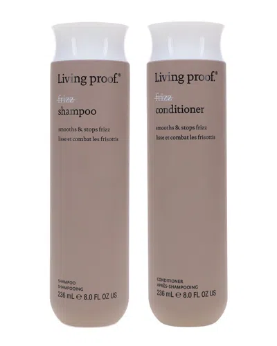 Living Proof 8oz No Frizz Shampoo & Conditioner Combo Pack