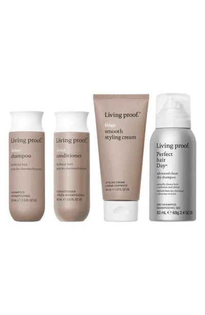 Living Proof ® Anti-frizz Hair Care Set In No Color