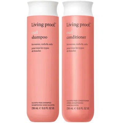 Living Proof Curl Shampoo And Conditioner Bundle For Stronger, Hydrated, Healthier Looking Curls