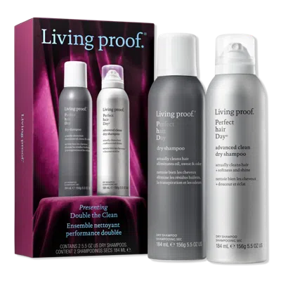 Living Proof Double The Clean Perfect Hair Day Dry Shampoo Gift Set