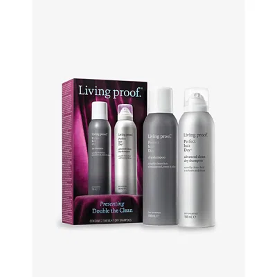 Living Proof Esenting Double The Clean Hair Kit