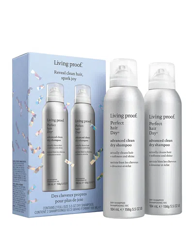 Living Proof Perfect Hair Day (phd) Dry Shampoo Value Set In White