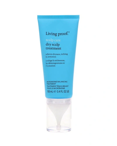 Living Proof Scalp Care Dry Scalp Treatment 3.4oz In Blue