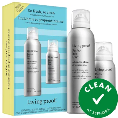 Living Proof So Fresh, So Clean Advanced Clean Dry Shampoo Set